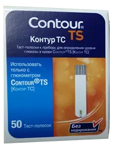 Тест-полоски Контур ТС (Contour TS) 50 штук в уп.