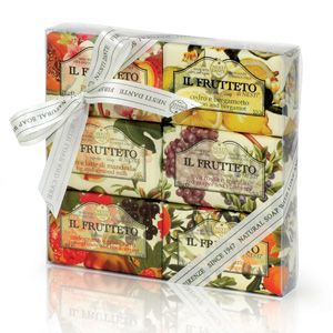 Подарочный набор мыла Фруктовая серия Нести Данте, IL FRUTETTO GIFT SETS Nesti Dante, 6шт. по 150 гр
