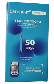 Тест-полоски Сателлит Экспресс № 50