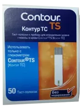 Тест-полоски Контур ТС (Contour TS) 50 штук в уп.