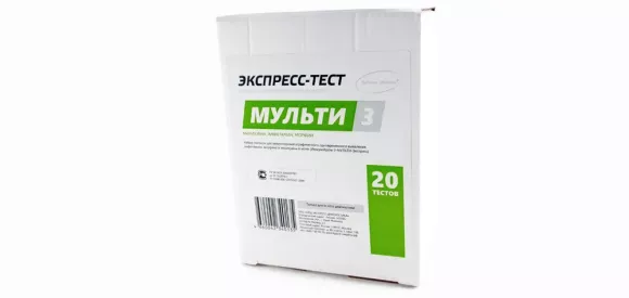 Мультитесты для выявления наркотиков и психо-активных веществ в моче ИммуноХром-3-МУЛЬТИ-Экспресс  (кассета-капельное определение) 