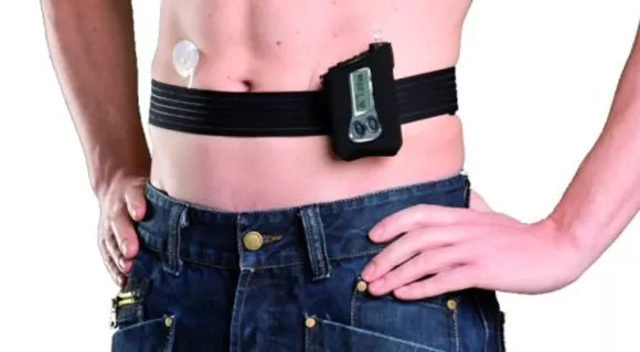Пояс для ношения инсулиновой помпы Акку-Чек ACCU-CHEK Belly Belt black