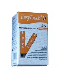 Тест-полоски EasyTouch (Изи Тач)  на мочевую кислоту №25