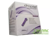 Универсальные ланцеты Droplet (Дроплет) 30G/0.31mm (200 шт. в упаковке)