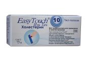 Тест-полоски EasyTouch (Изи Тач) на холестерин №10