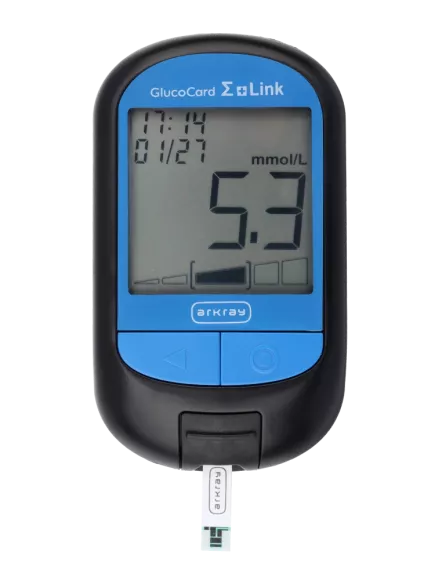 Глюкометр Глюкокард Σ+Линк (Сигма Плюс Линк) Глюкометр Глюкокард Σ+Линк (Сигма Плюс Линк)