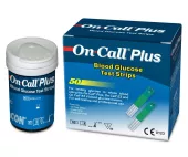 Тест-полоски для глюкометра On Call Plus (Он Колл Плюс), 50 штук