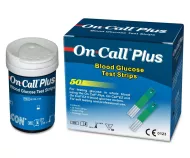 Тест-полоски для глюкометра On Call Plus (Он Колл Плюс), 50 штук