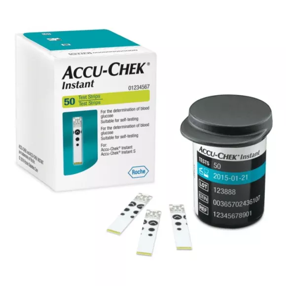 Тест-полоски ACCU-CHEK INSTANT №50 (Акку-Чек Инстант)