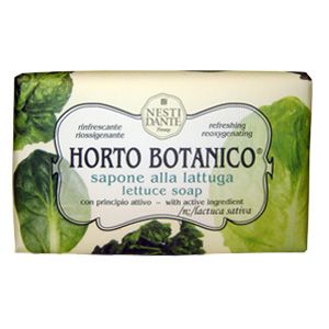 Мыло Листья Салата Овощная серия Нести Данте, Horto Botanico Lettuce Soap Nesti Dante, 250 гр.