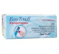 Тест-полоски EasyTouch (Изи Тач)  на холестерин №5 