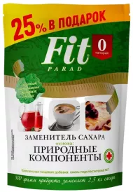 Заменитель сахара на основе эритрита Fit Parad (Фит Парад) №7, 500 грамм
