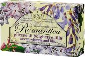 Мыло Глициния и Сирень серия Романтика Нести Данте, ROMANTICA Glicine di bolgheri e lilla tuscan westeria and lilac Soap Nesti Dante, 250 гр.