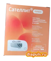 Глюкометр Сателлит Плюс ПКГ-02.4 Элта