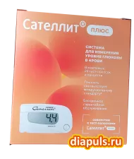 Глюкометр Сателлит Плюс ПКГ-02.4 Элта