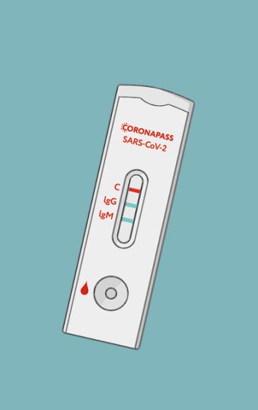 Экспресс-Тест на коронавирус COVID-19 по крови, 20 шт.
