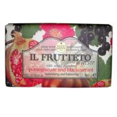 Мыло Гранат и черная смородина Фруктовая серия Нести Данте, IL FRUTETTO Pomegranate and Blackcurrant Soap Nesti Dante, 250 гр.