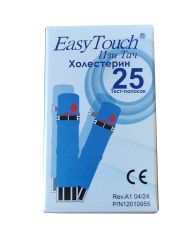 Тест-полоски EasyTouch Cholesterol (Изи Тач) на холестерин № 25
