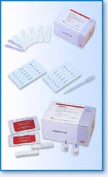 Экспресс - тест (Тест-набор) iSCREEN-HIV(12) Tri-Line для выявления антител к вирусу ВИЧ 1 и 2 типа в сыворотке, плазме и цельной крови человека  (в комплекте с буфером (растворителем) 1 шт.