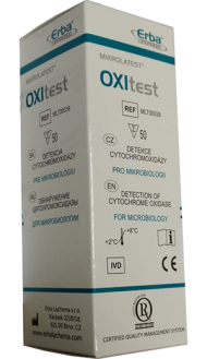 OXItest (ОКСИ тест) тест для определение цитохромоксидазы бактерий