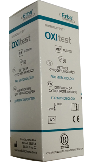 OXItest (ОКСИ тест) тест для определение цитохромоксидазы бактерий