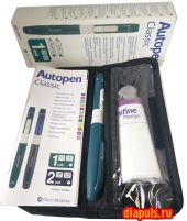 Шприц-ручка Autopen Classic для инъекций инсулина, 1 Unit, 3.0 мл