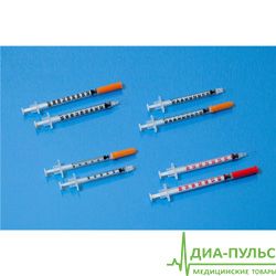 Инсулиновые шприцы одноразовые Becton Dickinson Микро-Файн Плюс  0.5 мл U-100 инсулиновый 30G 100шт (0.5мл 0.30 мм (30G) х 8 мм) Инсулиновые шприцы одноразовые Becton Dickinson Микро-Файн Плюс  0.5 мл U-100 инсулиновый 30G 100шт (0.5мл 0.30 мм (30G) х 8 мм)