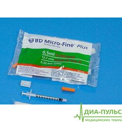 Инсулиновые шприцы одноразовые Becton Dickinson Микро-Файн Плюс  0.5 мл U-100 инсулиновый 30G 100шт (0.5мл 0.30 мм (30G) х 8 мм) Инсулиновые шприцы одноразовые Becton Dickinson Микро-Файн Плюс  0.5 мл U-100 инсулиновый 30G 100шт (0.5мл 0.30 мм (30G) х 8 мм)