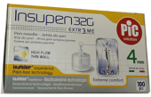 Иглы INSUPEN (ИНСУПЕН) 32 G (0.23 mm х 4 mm) № 100