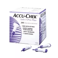 Accu-Chek Safe-T-Pro Plus №200 Устройство стерильное одноразовое для получения капиллярной капли крови Акку-Чек Сэйф Т-Про плюс