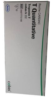 Roche CARDIAC T Quantitative Troponin T  Набор тест-полосок для определения концентрации Тропонина Т 10 шт/уп