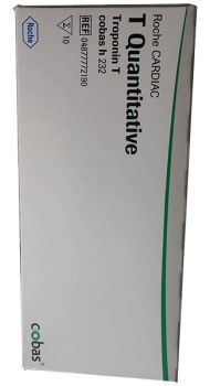 Roche CARDIAC T Quantitative Troponin T  Набор тест-полосок для определения концентрации Тропонина Т 10 шт/уп